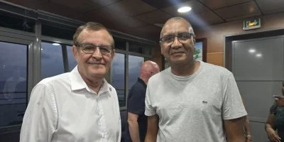 Rencontre entre le maire du Gosier et le président de l'association des résidents de Bas-du-Fort