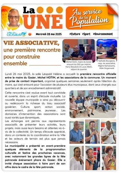 Vie associative, une première rencontre pour construire ensemble