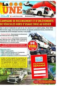 Campagne de recensement et d'enlèvements de véhicules hors d'usage (VHU) au Gosier