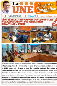 2&egrave;me S&eacute;ance de signatures de conventions aux associations subventionn&eacute;es de la ville du Gosier