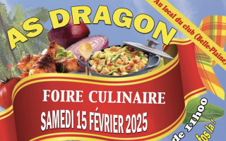 Foire culinaire de l'AS Dragon... pour voyager à Barcelone !