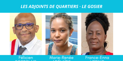 Les conseils de quartiers du territoire communal du Gosier