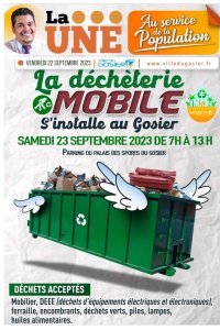 La déchèterie mobile s'installe au Gosier