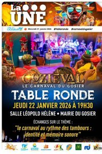 Table ronde : Le carnaval au rythme des tambours