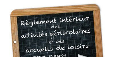 Règlement intérieur des activités périscolaires et des accueils de loisirs