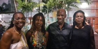 Soirée de restitution de la première résidence d'artiste de la Ville du Gosier