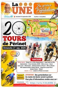 Les 20 tours de Périnet avec l'Espoir du sud