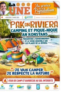 Pak an riviera camping et pique-nique an konsyans