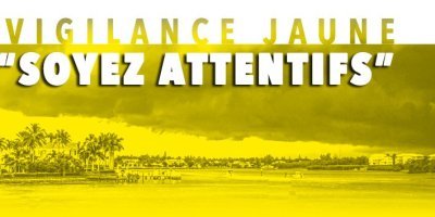 La Guadeloupe en vigilance jaune
