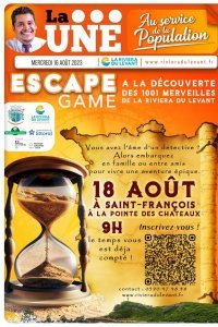 Escape Game &agrave; la d&eacute;couverte des 1001 merveilles de la riviera du levant 
