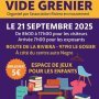 Vide grennier avec l'association avec l'association Riviera en mouvman
