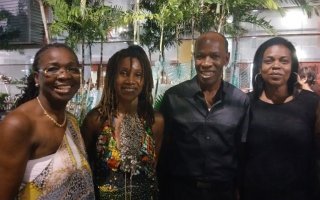 Soirée de restitution de la première résidence d'artiste de la Ville du Gosier
