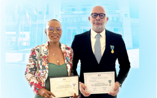 Deux agents de la Ville du Gosier honorés par la Préfecture de Guadeloupe pour leur engagement exemplaire