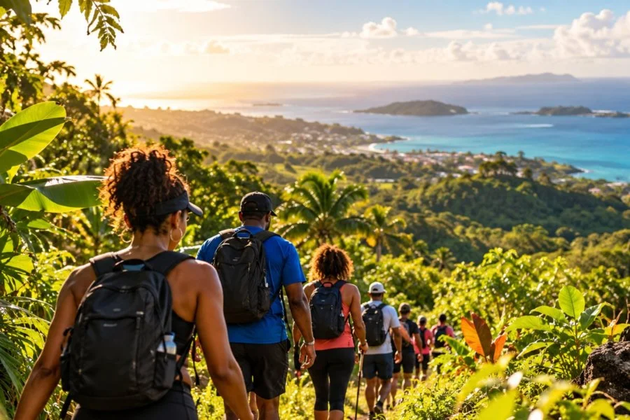 Marche découverte dans les Grands Fonds du Gosier