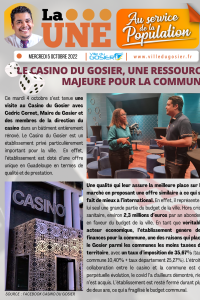 Le Casino du Gosier, une ressource majeure pour la commune