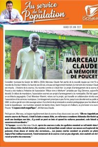 Marceau Claude, la mémoire de Poucet