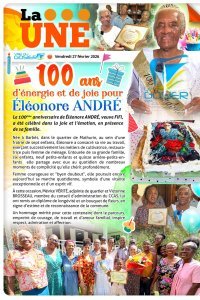 100 ans d'&eacute;nergie et de joie pour &Eacute;l&eacute;onore ANDR&Eacute; 