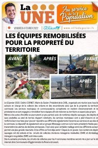 Les &eacute;quipes remobilis&eacute;es pour la propret&eacute; du territoire