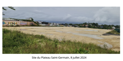 Nécessité d'une extension du cimetière au Plateau Saint-Germain et relocalisation du gymnase
