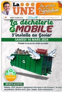 La déchèterie mobile s'installe au Gosier