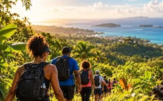 Marche découverte dans les Grands Fonds du Gosier