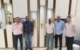 Le Gosier et la FFF travaillent à la rénovation des équipements de football