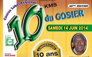 Les 10 km du Gosier, course hors stade incontournable de l'agenda sportif du territoire !