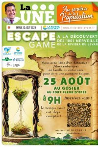 Escape Game &agrave; la d&eacute;couverte des 1001 merveilles de la riviera du levant