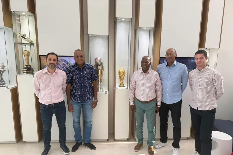 Le Gosier et la FFF travaillent à la rénovation des équipements de football