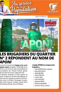 Quotidien "Au service de la population" - n° 86