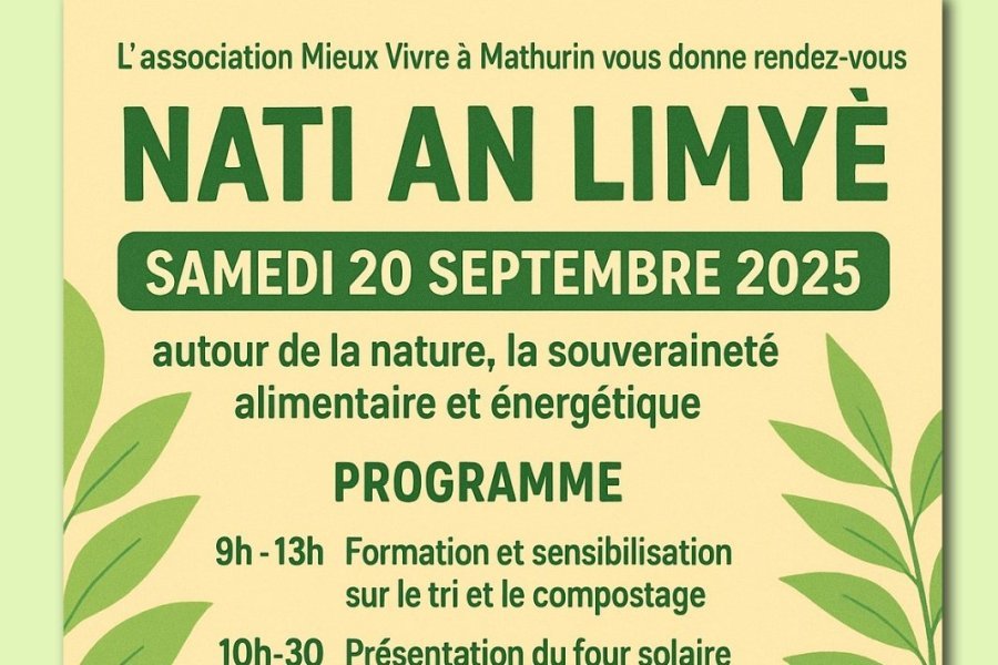  Nati an Limyè avec l'association Mieux vivre à Mathurin