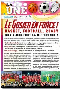 Le Gosier en force : basket, football, rugby… nos clubs font la différence !