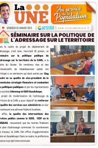 Séminaire sur la politique de l'adressage sur le territoire