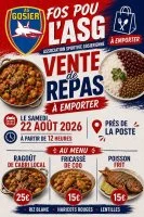 Vente de repas à emporter 