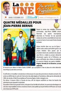 Quatre m&eacute;dailles pour Jean-Pierre BERNIS