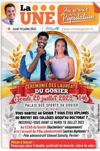 Cérémonie des lauréats du Gosier 