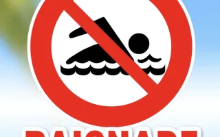 Interdiction de baignade sur les plages du Gosier