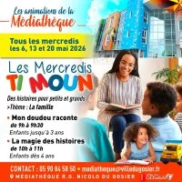 La magie des histoires, l'heure du conte pour les plus grands à partir de 4 ans
