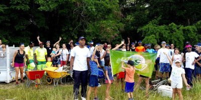 3 tonnes de déchets ramassées dans la nature à Bas-du-fort