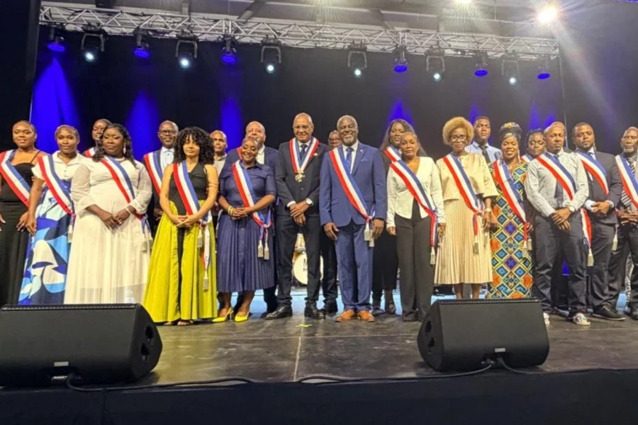 Les adjoints au maire du Gosier