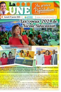 Les voeux 2024 de Nicole Sinivassin