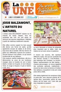 Josie BALZAMONT, l'artiste du naturel