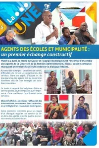 Agents des écoles et municipalité : un premier échange constructif