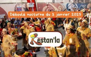 Déboulé nocturne lyannaj de Mas A Yo & Ti Kanno