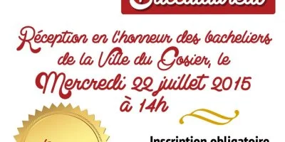 COMMUNIQUÉ DE PRESSE : Cérémonie en l'honneur des bacheliers de 2015