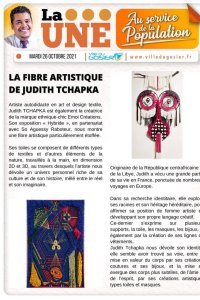 La fibre artistique de Judith TCHAPKA