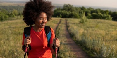 Randonn&eacute;e p&eacute;destre avec l'association pointe de la verdure