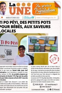 Ti Po P&eacute;yi, des petits pots pour b&eacute;b&eacute;s aux saveurs locales