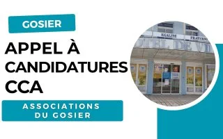 Appel à candidatures pour la CCA de la Ville du Gosier • mai 2026
