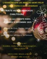 Retraite aux flambeaux chaltouné avec les amis de Saint-Félix